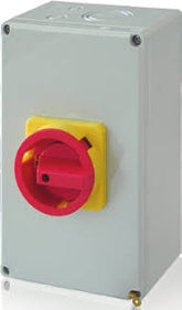 Telergon Enclosed switch disconnector, size 0, 6-pole, 25A Telergon